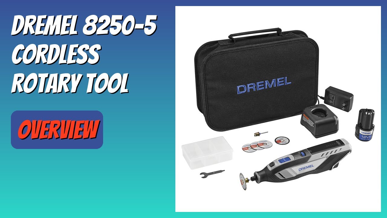 REVIEW (2026): Dremel 8250-5 Cordless Rotary Tool. Features
