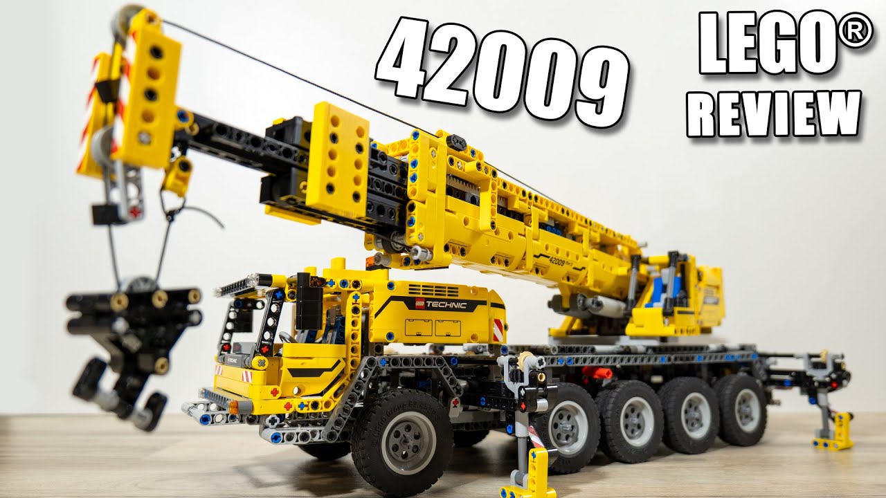 LEGO 42009 Review |  LEGO Technic Mobile Crane MK II | Review 42009 | LEGO 2013 Cranes