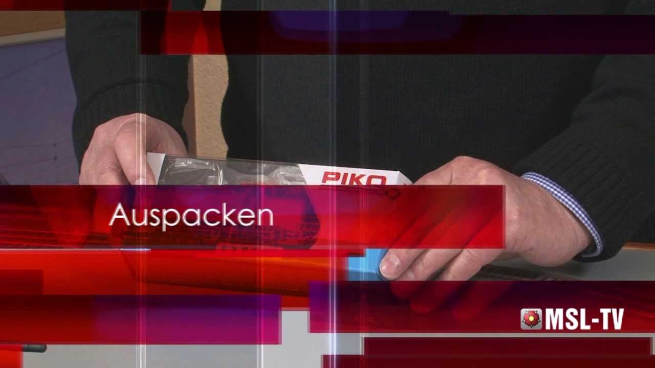 MSL-TV Testbericht Piko Diesellokomotive V60 (H0)