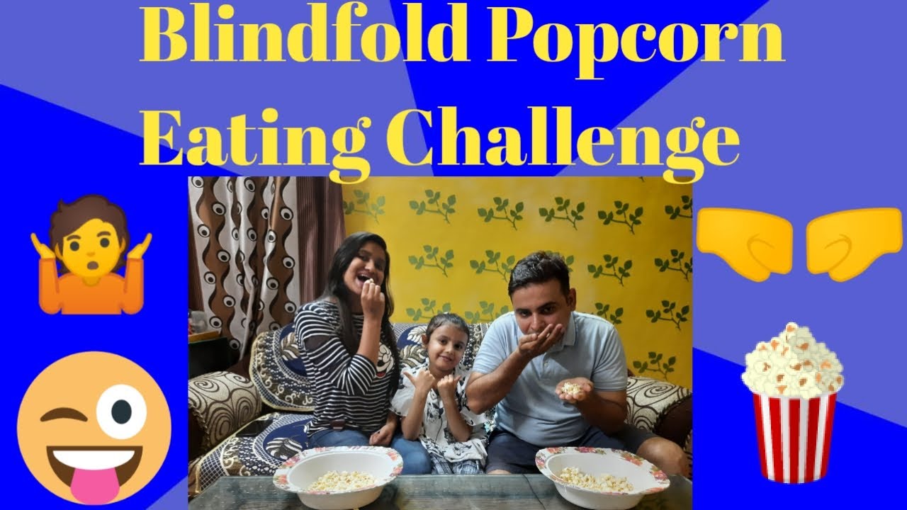 Popcorn challenge 🍿| Fun Masti with family 😎| Kids activities and games | Eating challenges