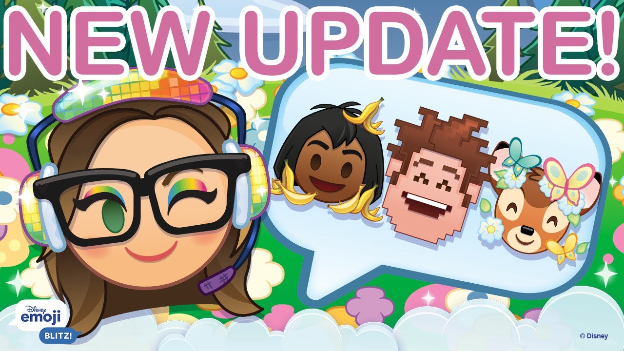 NEW BAMBI EMOJIS | Disney Emoji Blitz April Update: The Jungle Book, Springtime, Wreck-It Ralph