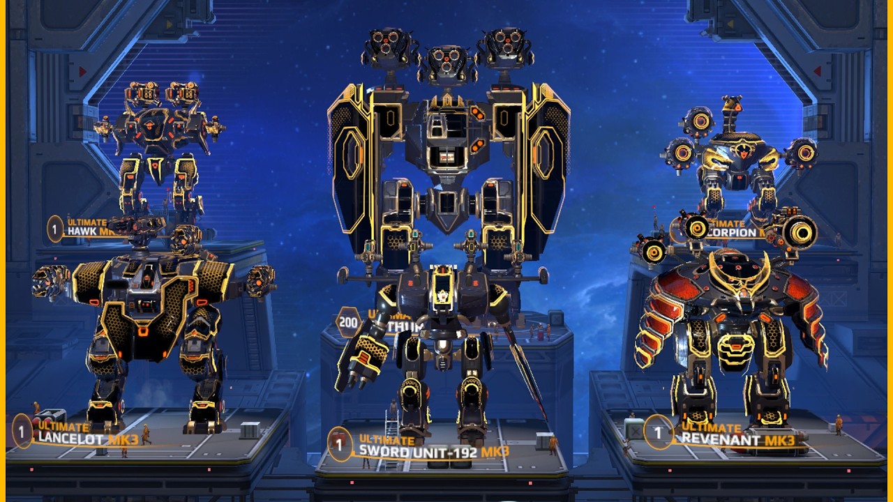 Мой Новый смертельный, мощный и дорогой Ultimate Hangar Update 12.0 War Robots WR