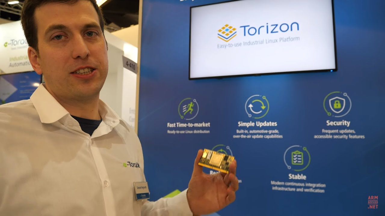 Torizon industrial Linux software platform from Toradex