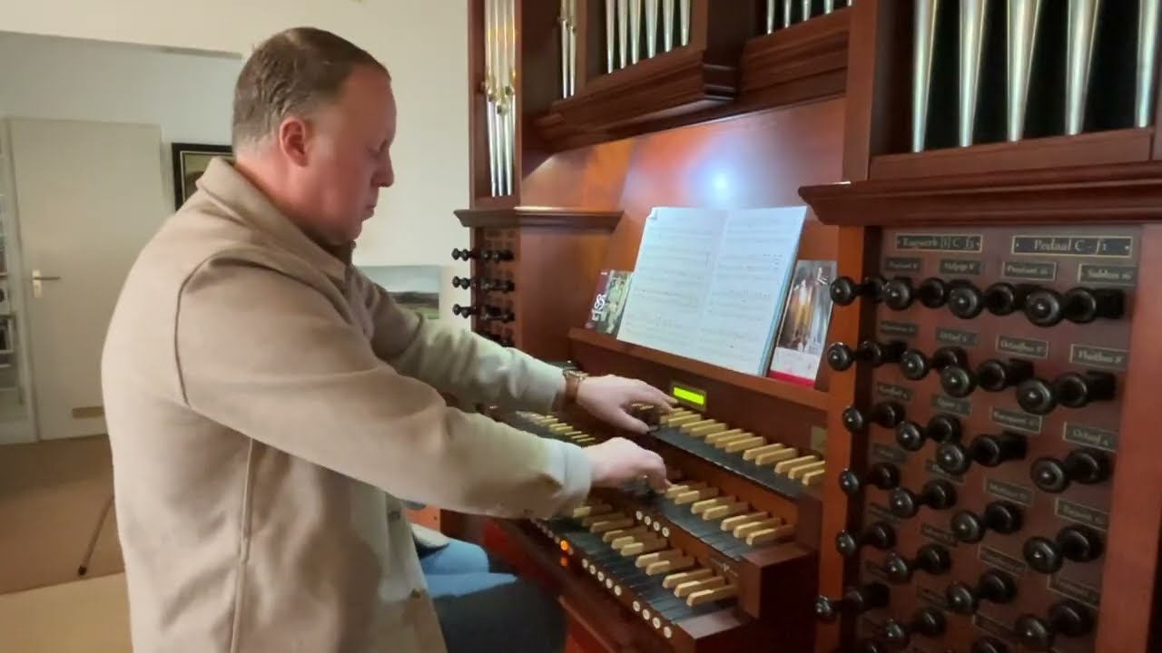 AIR uit SUITE IN OUDEN STIJL - C.J. Bute [Sweelinck sampleset Domkerk Utrecht] 