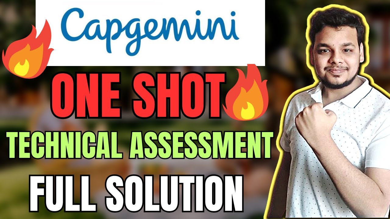 Capgemini Technical Assessment (One Shot) | Capgemini Pseudocodes | Capgemini Hiring 2026