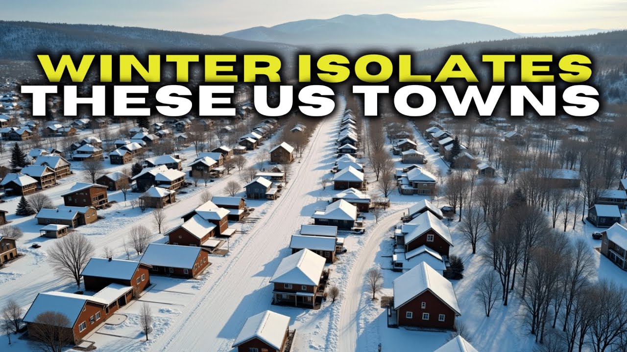 6 American Towns Where Winter Means You're Completely On Your Own