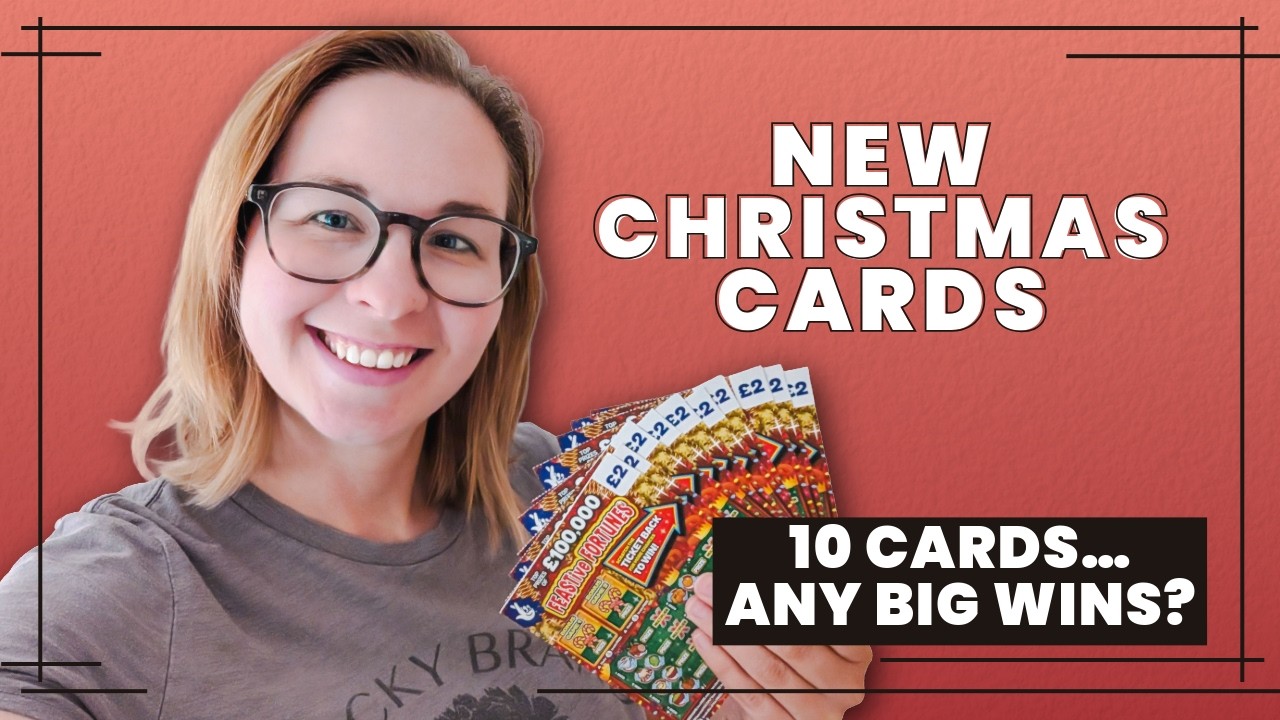 Я купил 10 НОВЫХ новогодних скретч-карт! 🎄 Будут ли крупные выигрыши?
