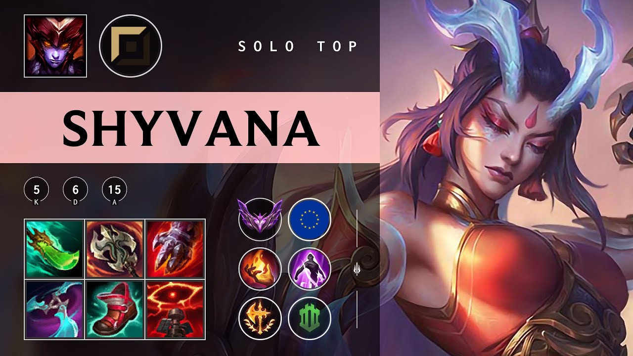 Shyvana Top vs Camille - EUW Master Patch 25.22