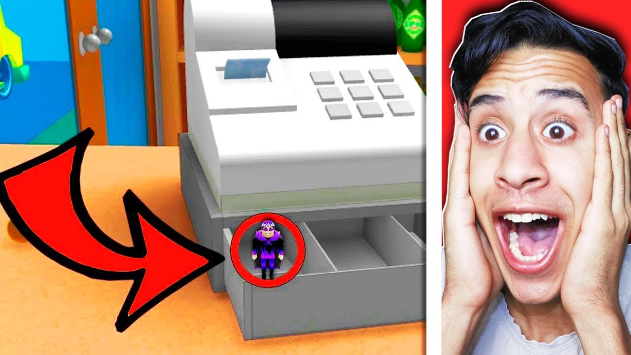 لعبة الغميضة التحول والهروب في لعبة روبلوكس المكان السري داخل خزنة الفلوس .. !! 🤑🔥