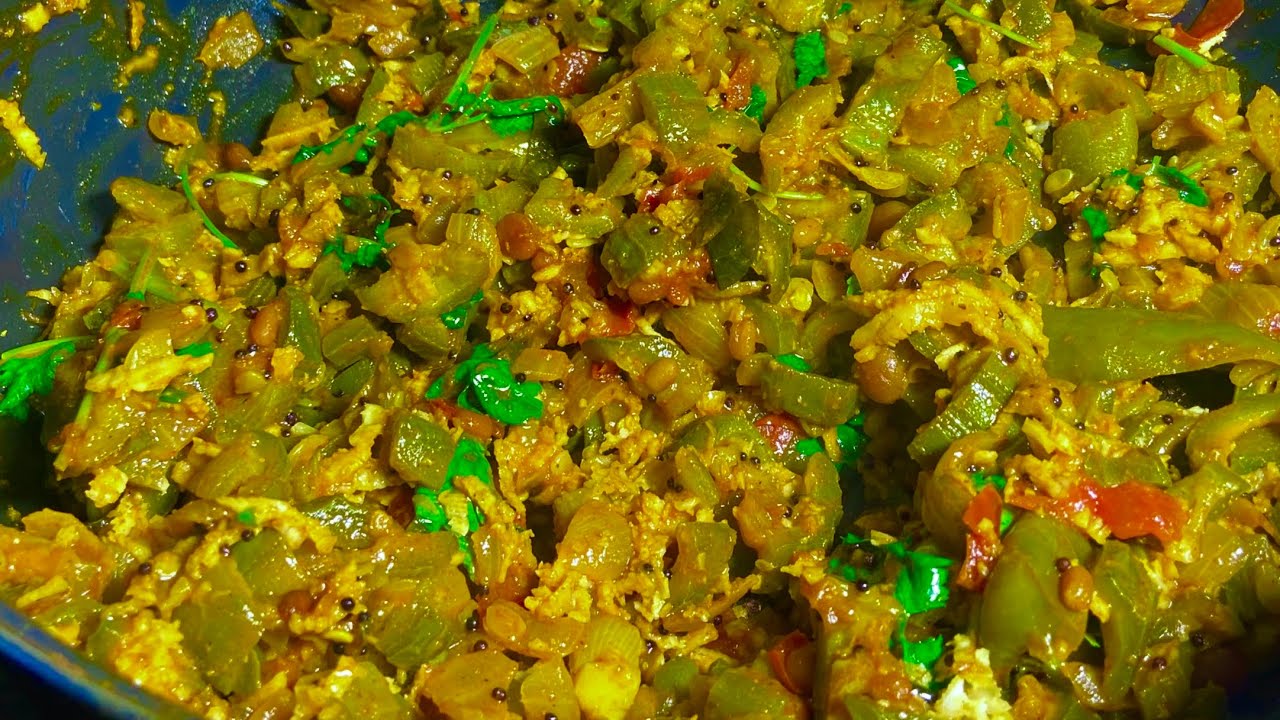 பீர்க்கங்காய் பொரியல் அருமையான சுவையில் இப்படி செய்து பாருங்கள் / peerkangai poriyal in tamil