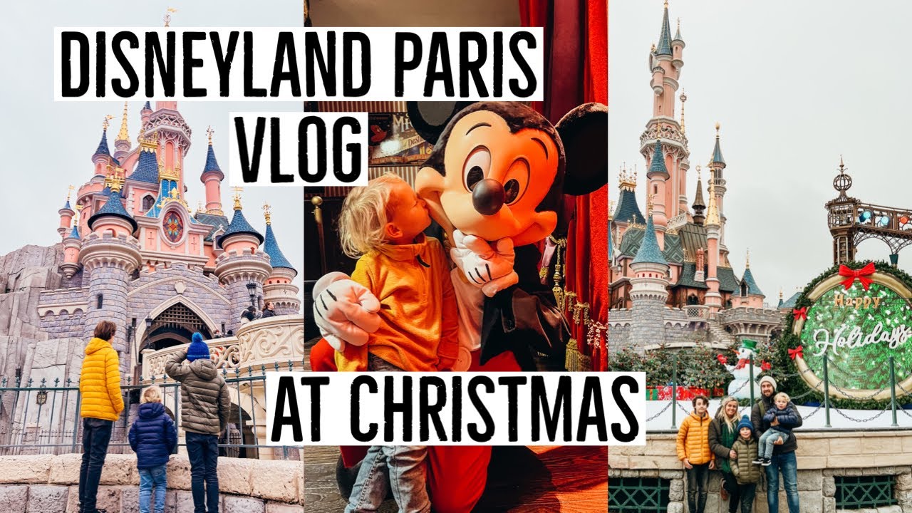 Magical Christmas At Disneyland Paris! | Eurodisney Vlog & Travel Diary