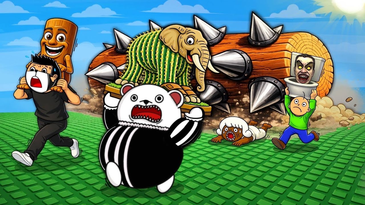ช่วย Brainrot หนีท่อนซุง 🪵  Roblox