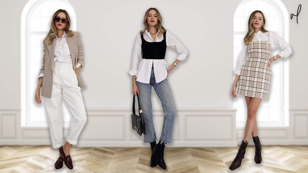 How to Style a White Button-Down | Everyday Outfit Ideas