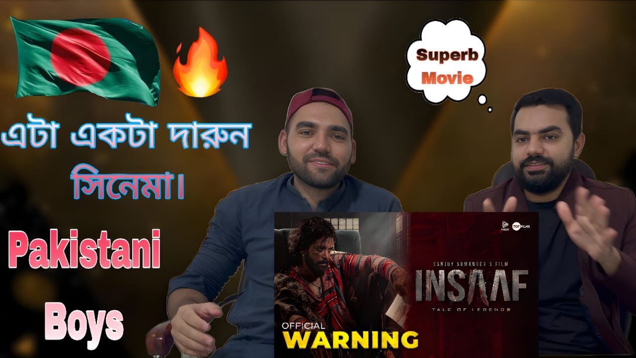 First Time Watching a Bangladesh Movie Trailer — Pakistani Reaction