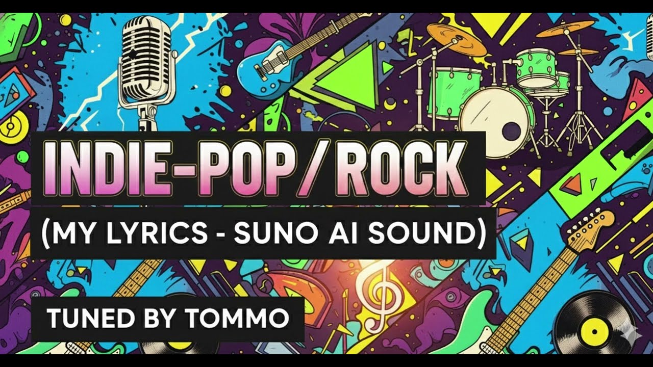 INDIE-POP/ROCK PLAYLIST - Feel Good, Raspy Male Vocals (My Lyrics - Suno AI Sound)