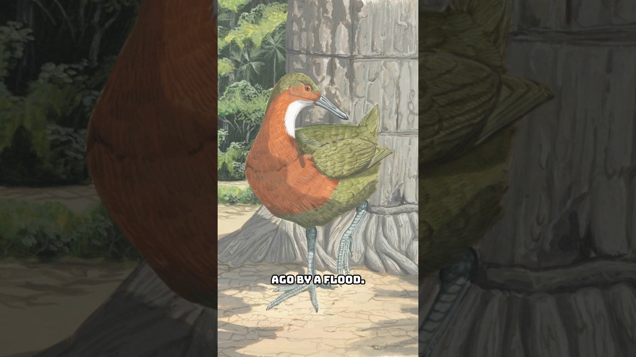 THIS EXTINCT BIRD RE-EVOLVED ITSELF INTO EXISTENCE!
