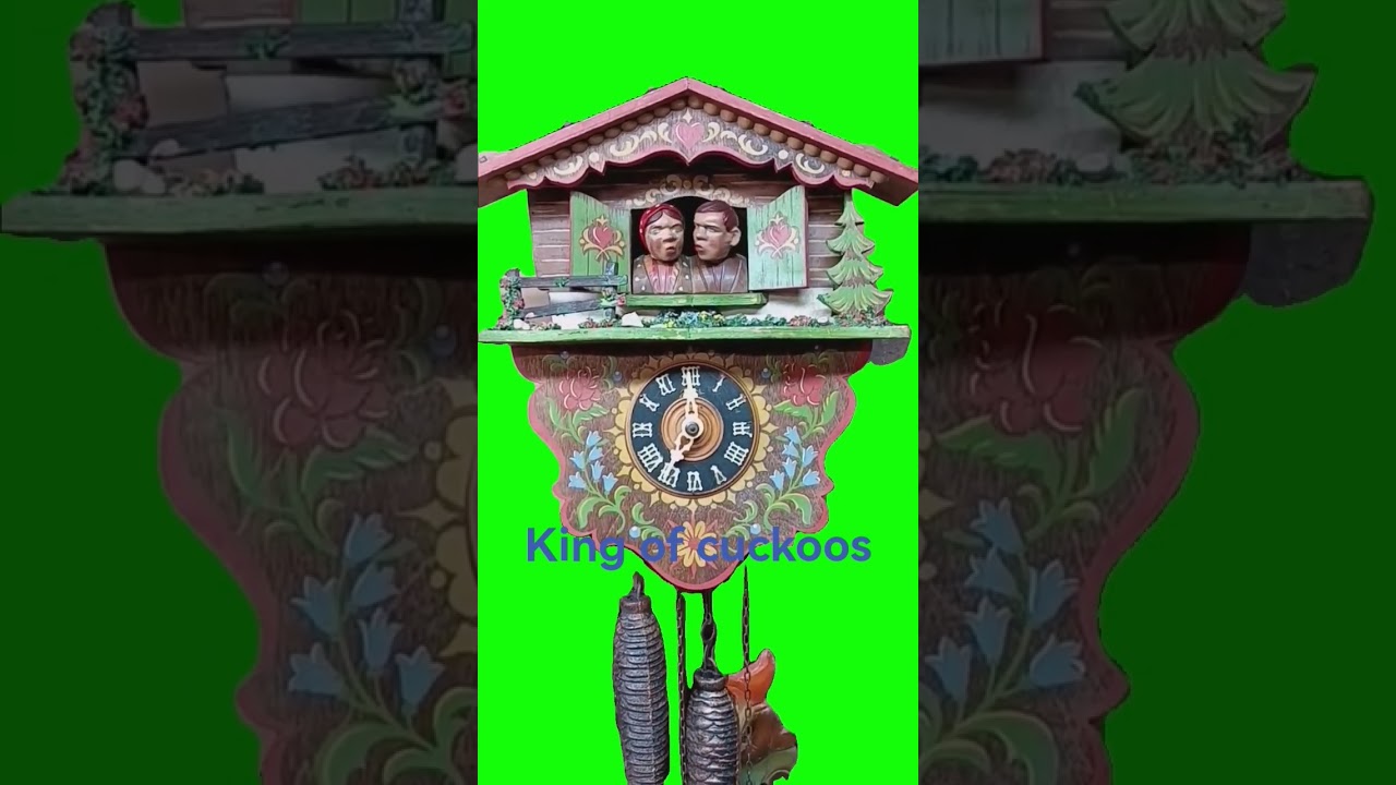 #cuckoo novelty clock made in Germany