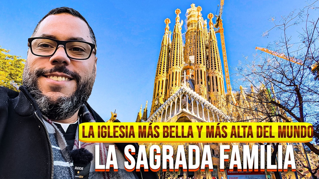 La SAGRADA FAMILIA desde adentro | Los detalles ocultos que pocos conocen desde adentro