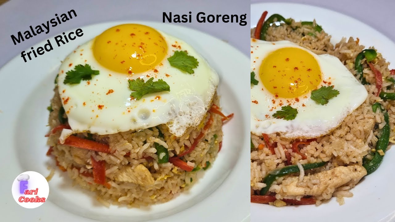 Malaysian Nasi Goreng Style Fried Rice || Fari Cooks  #cooking  #rice #malaysianstreetfood