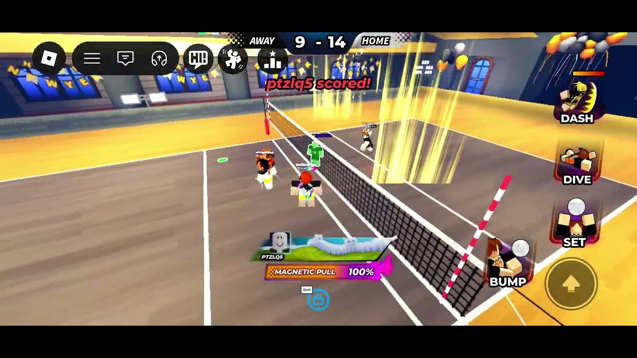 Day 20 playing Rank in Volleyball Legends