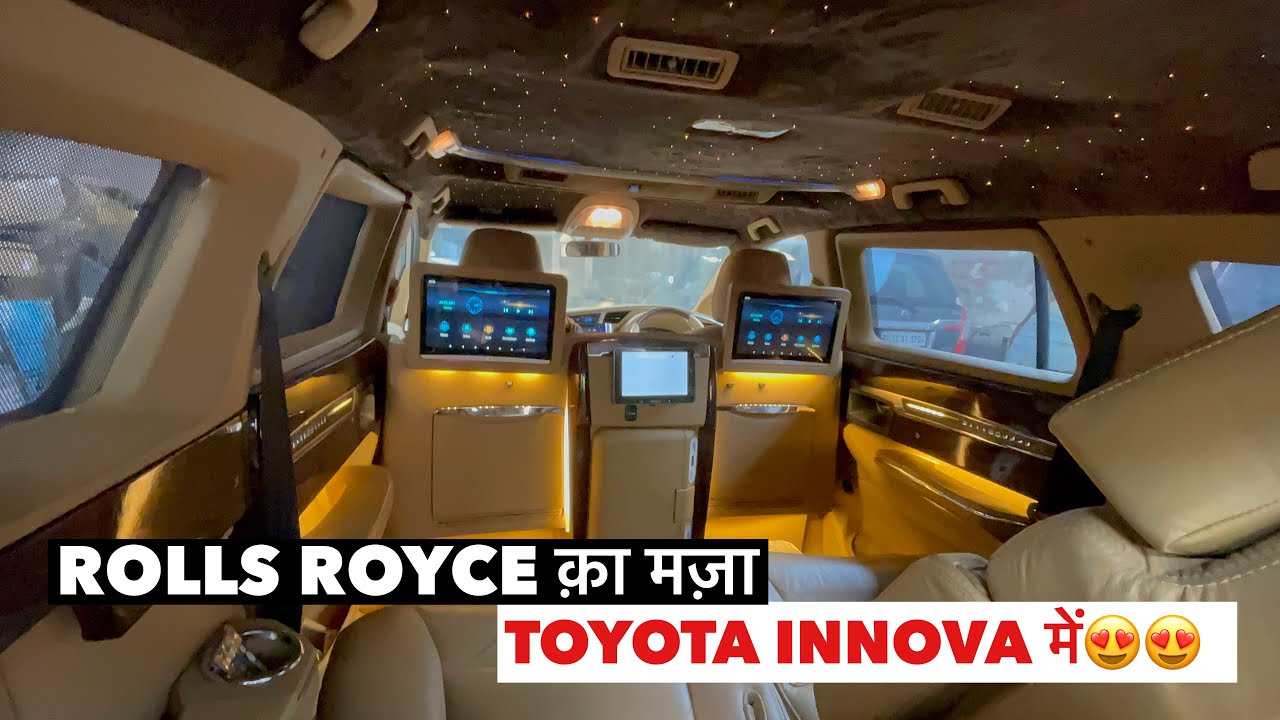 2021 Innova Crysta Interior NEXT LEVEL Modified | करोड़ों का मज़ा सस्ते में | 😍😍