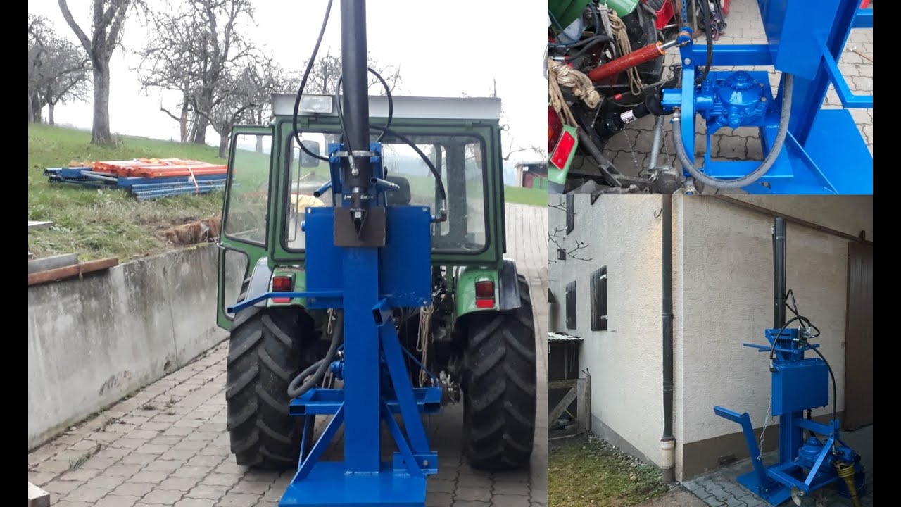 Homemade Log Splitter/ Eigenbau Holzspalter/ Teil 1
