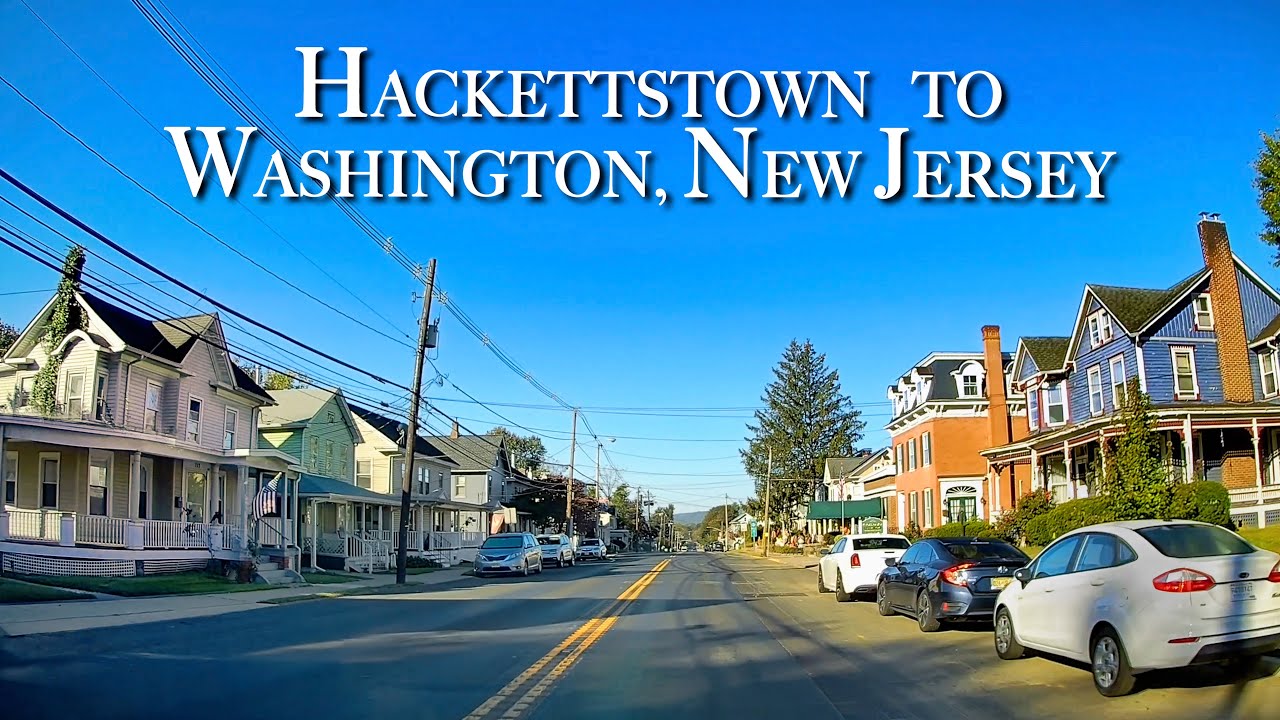 Driving from Hackettstown to Washington, NJ