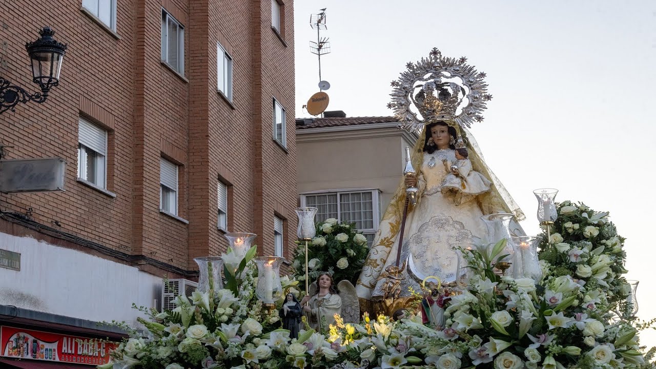 Guadalajara se vuelca con su patrona, la Virgen de la Antigua