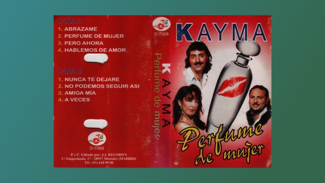 KAYMA   perfume de mujer   1997   cassette completo