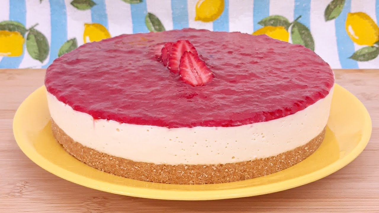 CHEESECAKE DE MORANGO