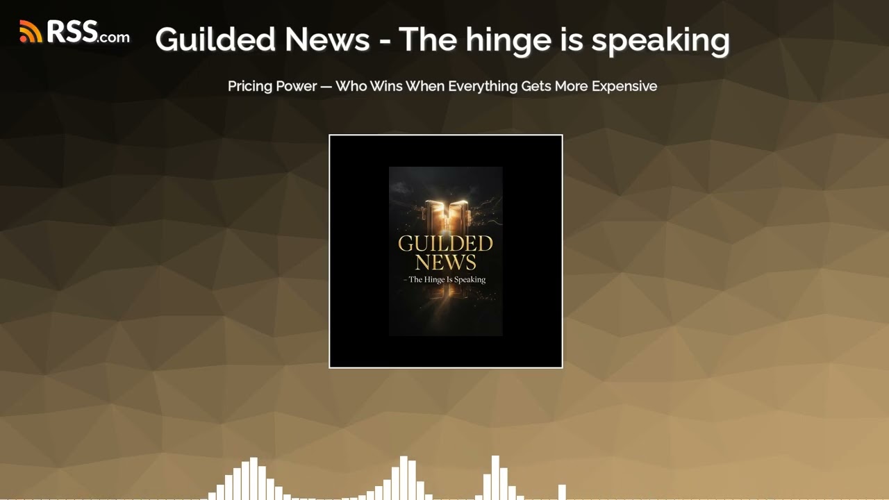 Pricing Power — Who Wins When Everything Gets More Expensive