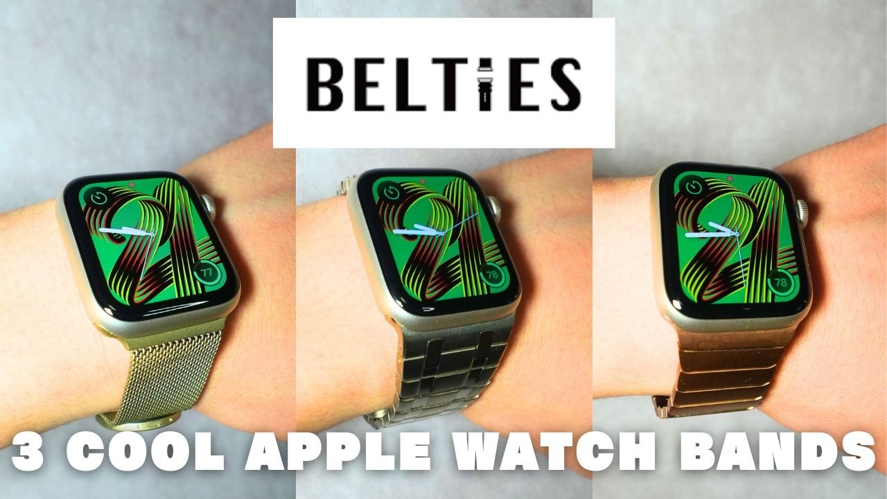 【安いのに高級感…】BELTIESのAppleWatchバンドを試してみた
