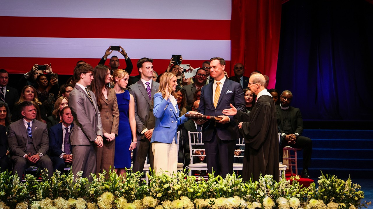 The Inauguration of the 57th Governor of New Jersey
