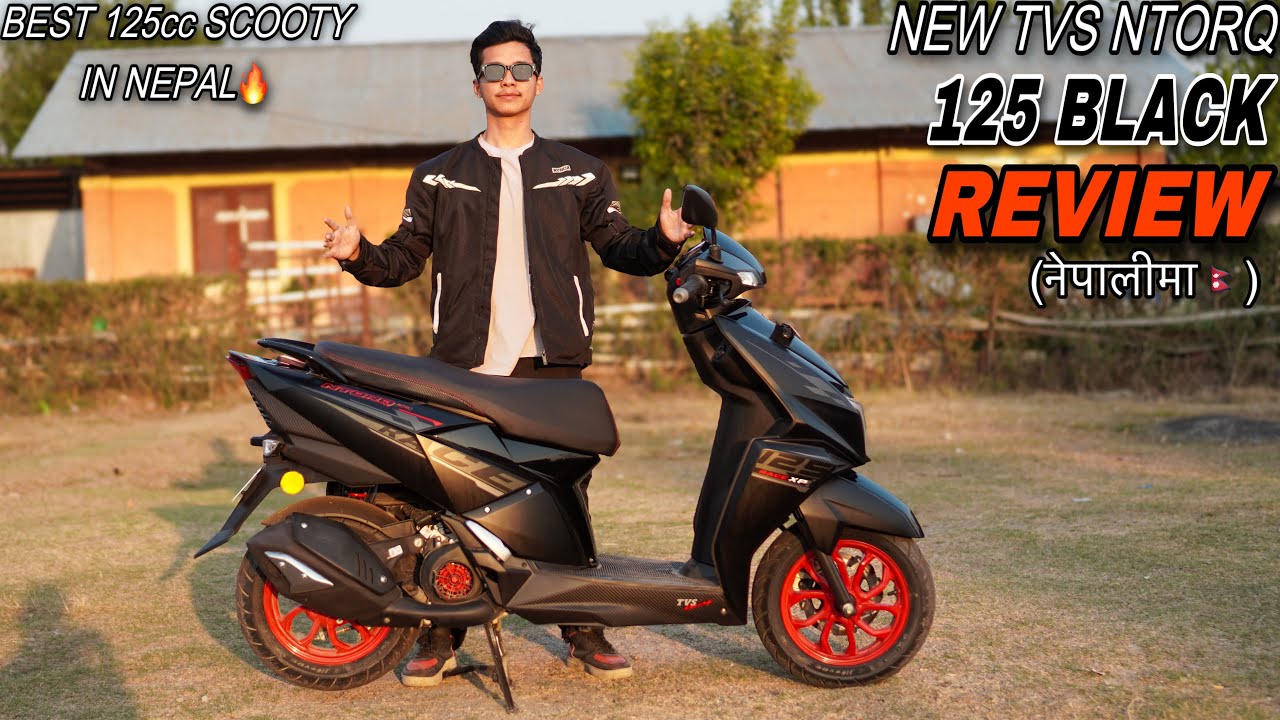 New Tvs Ntorq Race Xp Black Review🇳🇵: Best Scooter of Nepal🔥 | Price, Features ??