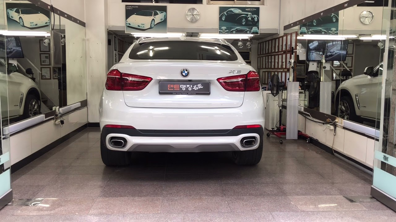 bmwx6 뒷도어 덴트 완벽한가요?수입차덴트 잘하는곳  덴트명장  송파덴트