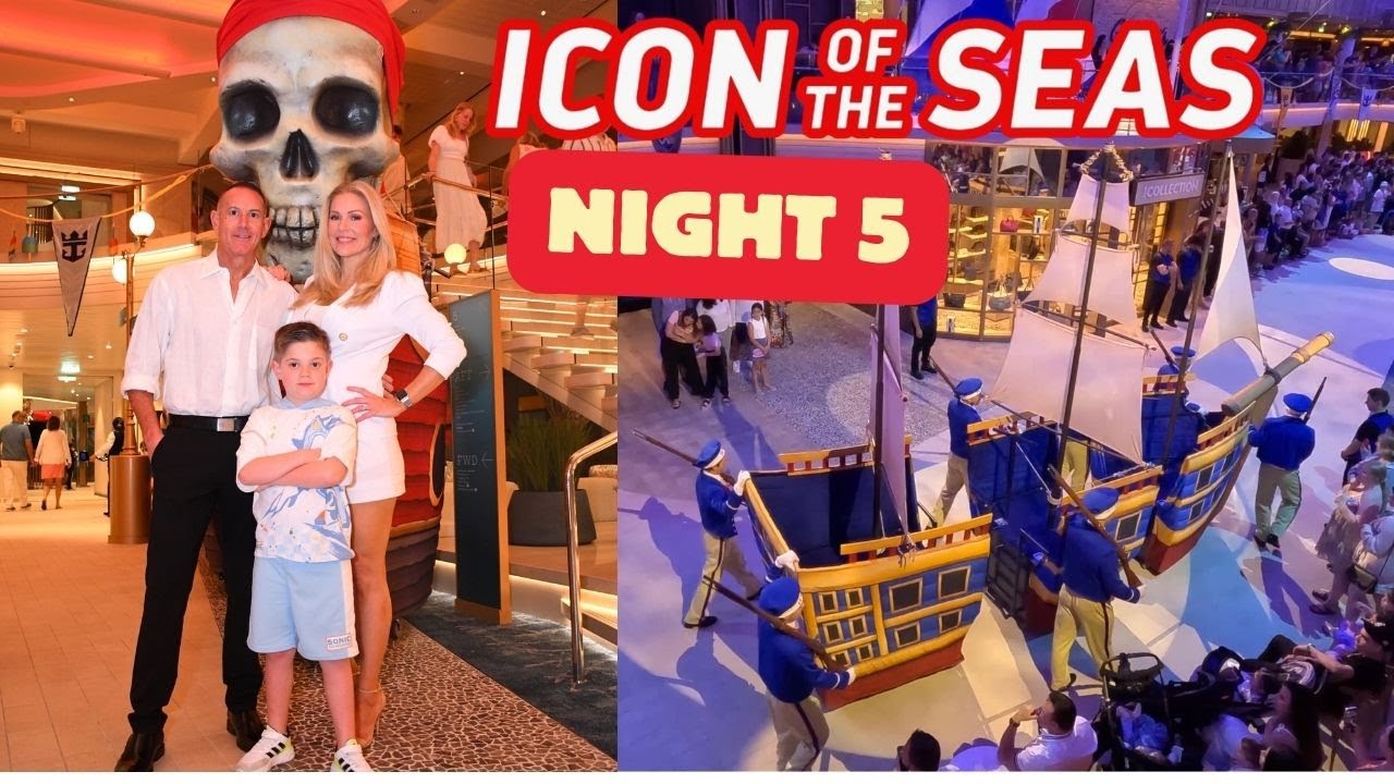 Night 5 on ICON OF THE SEAS - Taste of Mexico, White Night & Anchors Away Parade