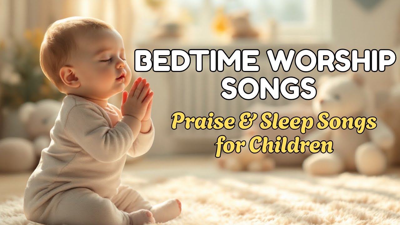 Peaceful Christian Kids Bedtime Worship Songs 🌙 | Nighttime Praise & Sleep Songs for Children