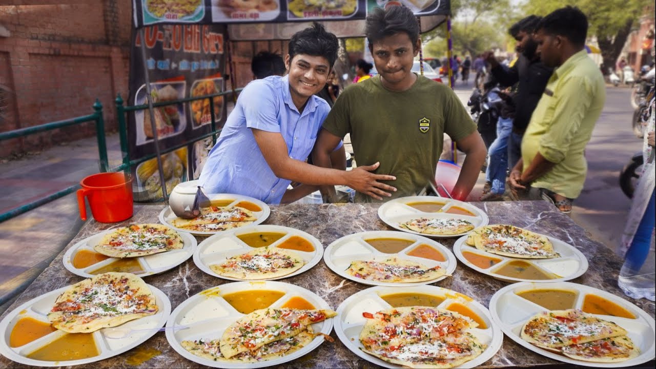 Street Uttapam Eating Challenge | If You Eating 10 Plait Uttapam You Got Free | 70/Rs Only