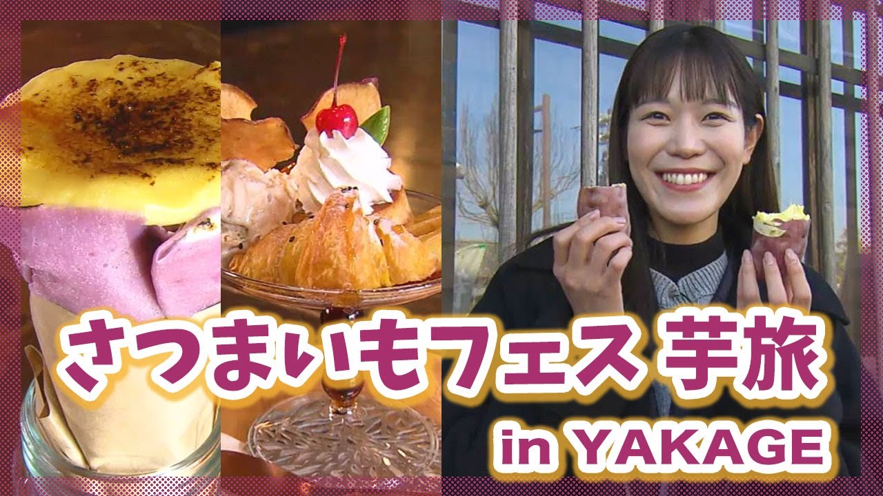 定番から驚きのメニューまで！さつまいもフェス 芋旅 in YAKAGE｜きょうトピ！（2024年12月2日放送）
