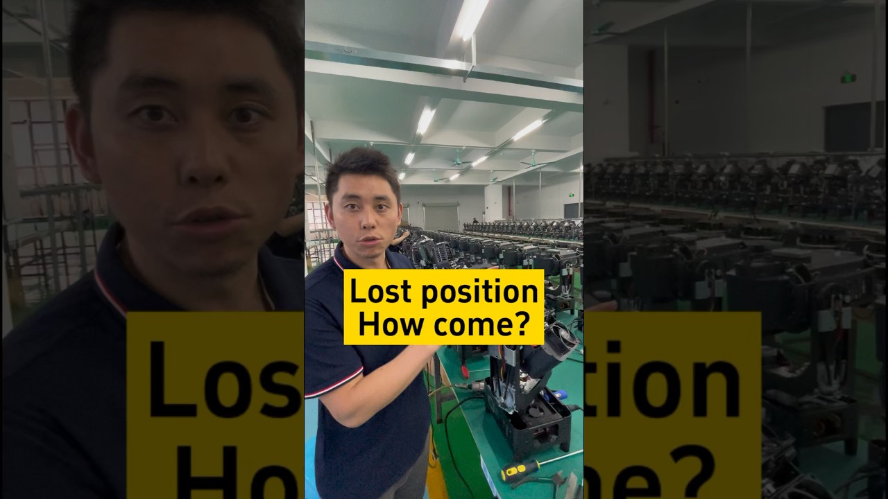 Pan/ Tilt is not working in good position/lost the position?  check now