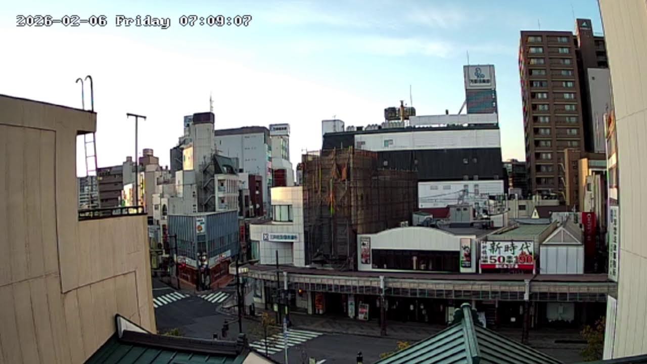 神奈川県小田原市栄町ライブカメラ Kanagawa Odawara Live camera.world.cam