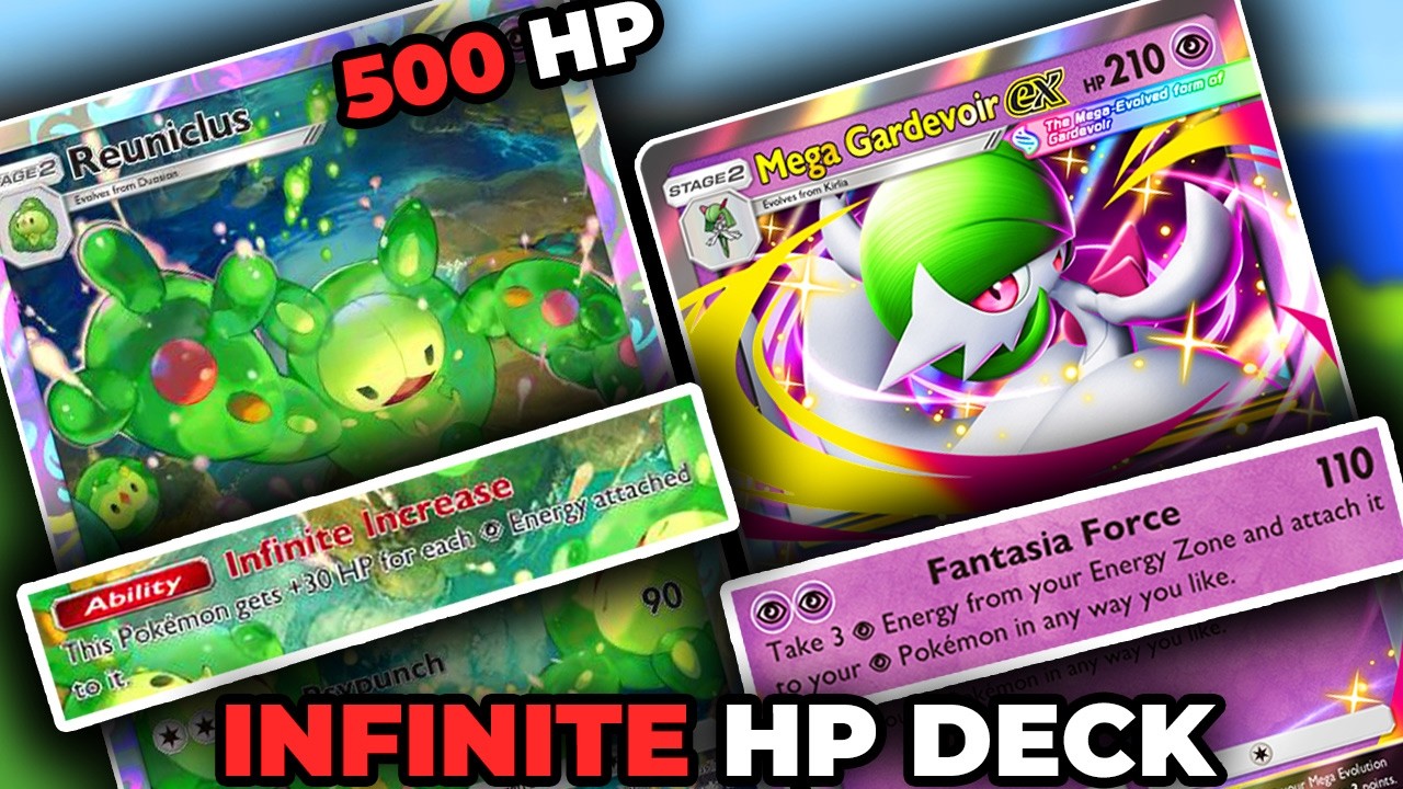 MEGA GARDEVOIR EX Makes Reuniclus INVINCIBLE In Pocket...