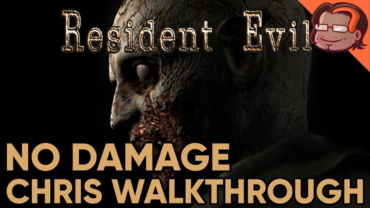 Resident Evil Remaster Chris Walkthrough [No Damage]
