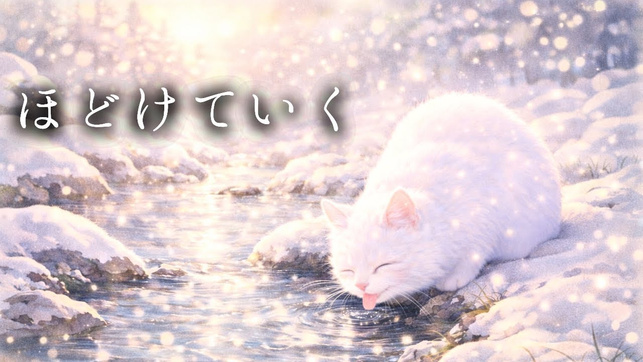 【Ambient Piano】ほどけていく｜心を癒す雪解けと静寂のアンビエントピアノBGM ｜ Sleep & Relax Piano｜睡眠・瞑想・勉強・作業用