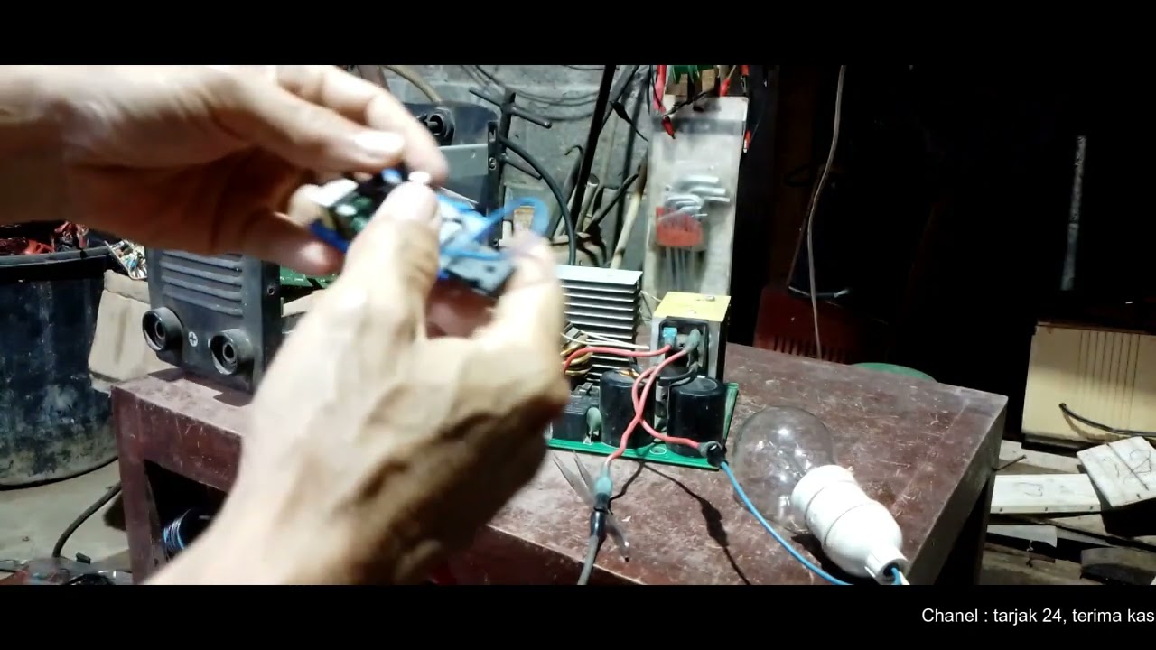 Pasang Gacun pada Mesin Las Rhino 120A 450wat