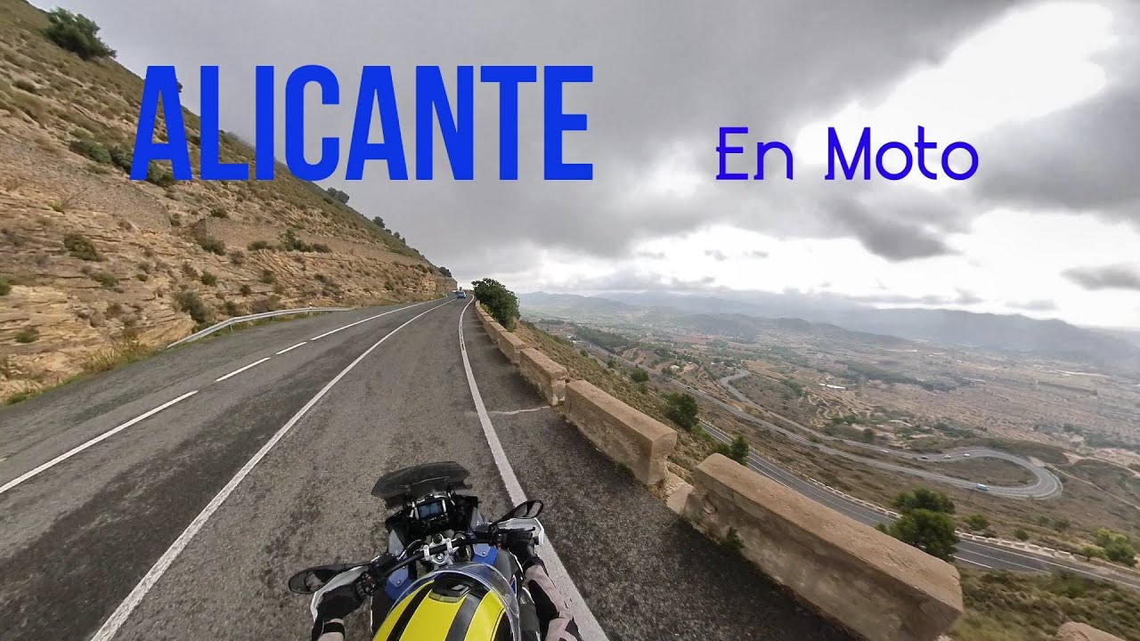 Alicante en moto