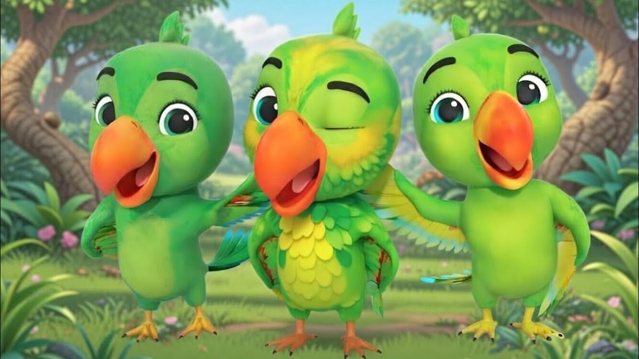 Main Tota |मैं तोता हूँ |Hindi Rhymes kids song| For children 