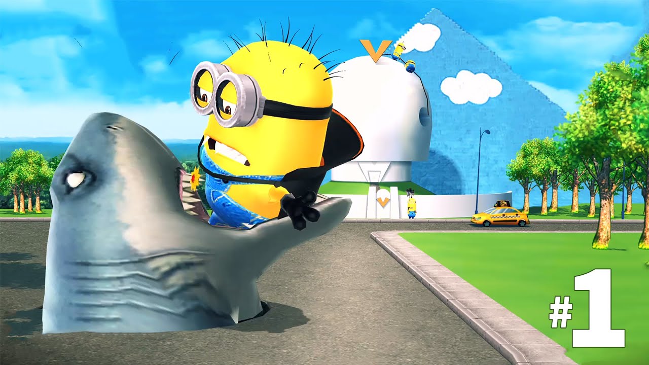Despicable Me Minion Rush (2022) PC Gameplay -  Vampire Minion Visits at Vector's Fortress | Part 1