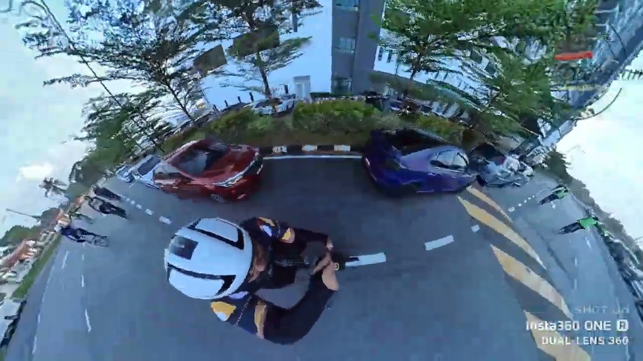 Pahang Foldies Official Fun Ride 2022 | Menyusuri  Jalan Pantai di Kuantan | by Insta360 One R