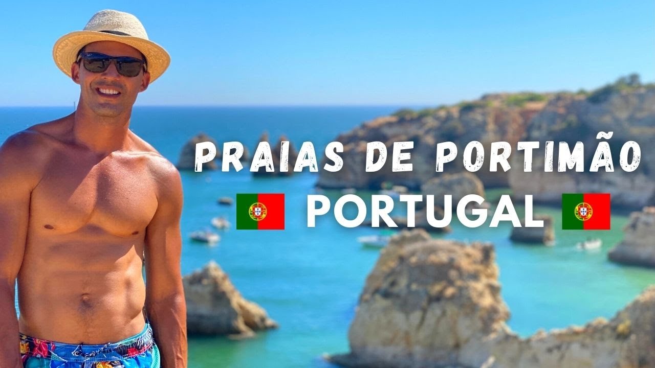 Praias de Portimão, Algarve - Portugal: Da Praia da Rocha à Praia do Alemão 🤩🇵🇹💚